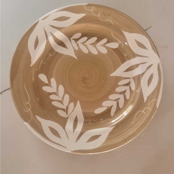 Present Tense Other - Large Serving Plate by Present Tense, Anne Hathaway 13.5” Ceramic Painted Plate